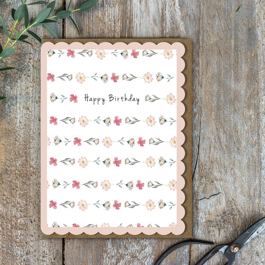 Happy Birthday Card (Cello-Free)