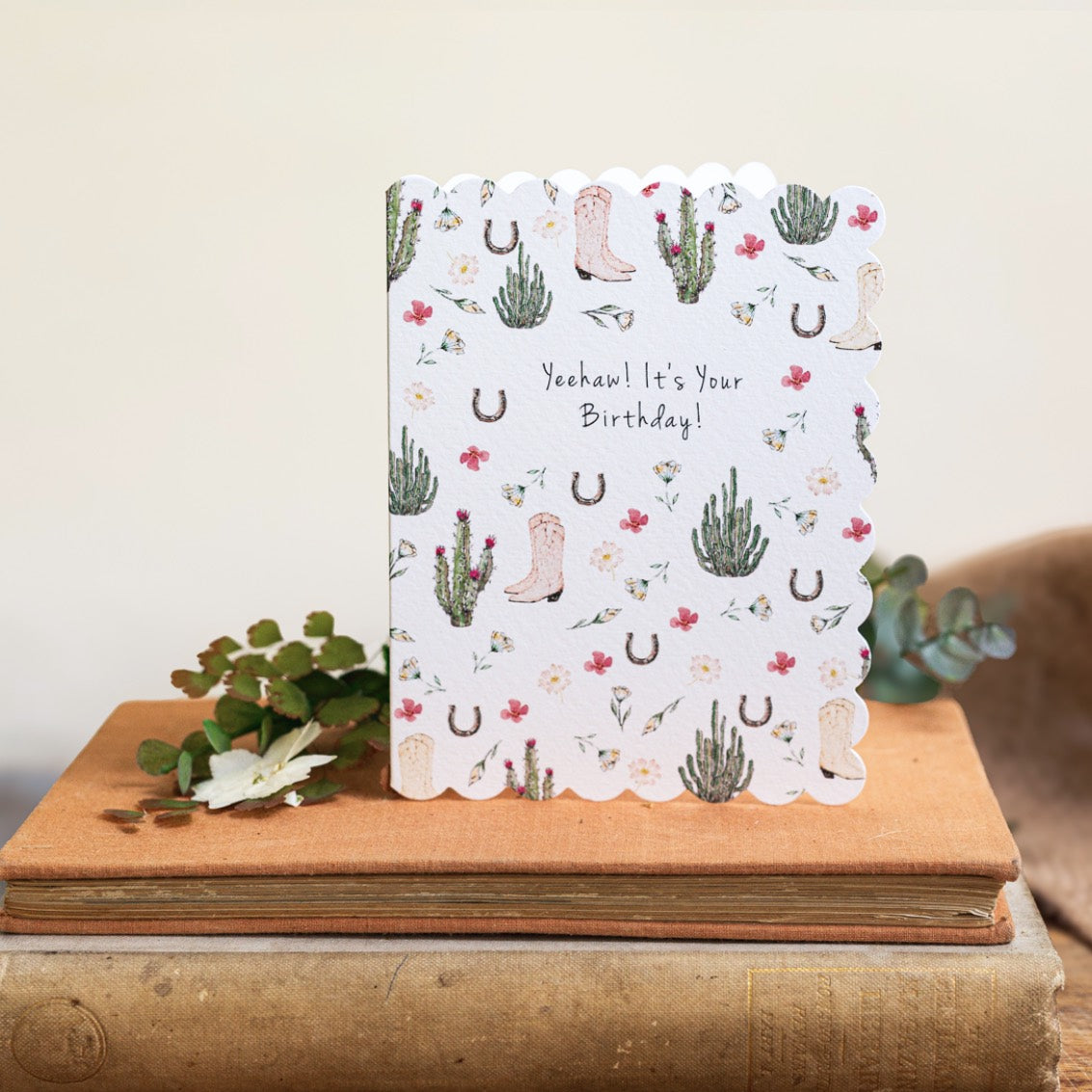 Yeehaw! It's Your Birthday! Card (Cello-Free)