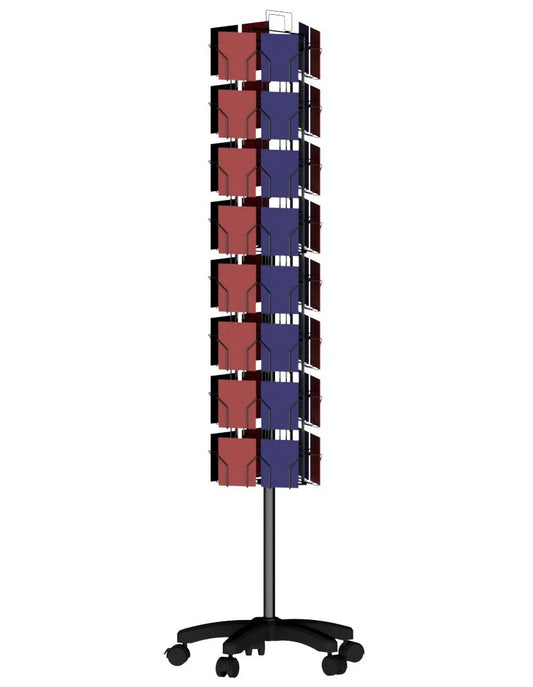 48 Pocket Mini Card Floor Standing Spinner (Black) (subject to minimum card & stationery order of £300)