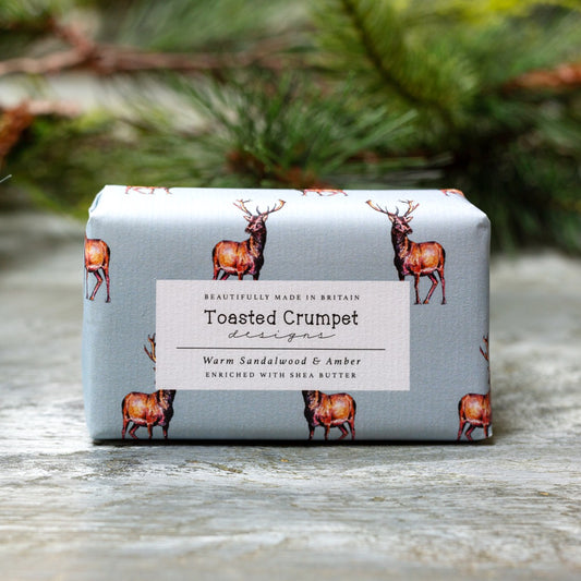 Warm Sandalwood & Amber Soap