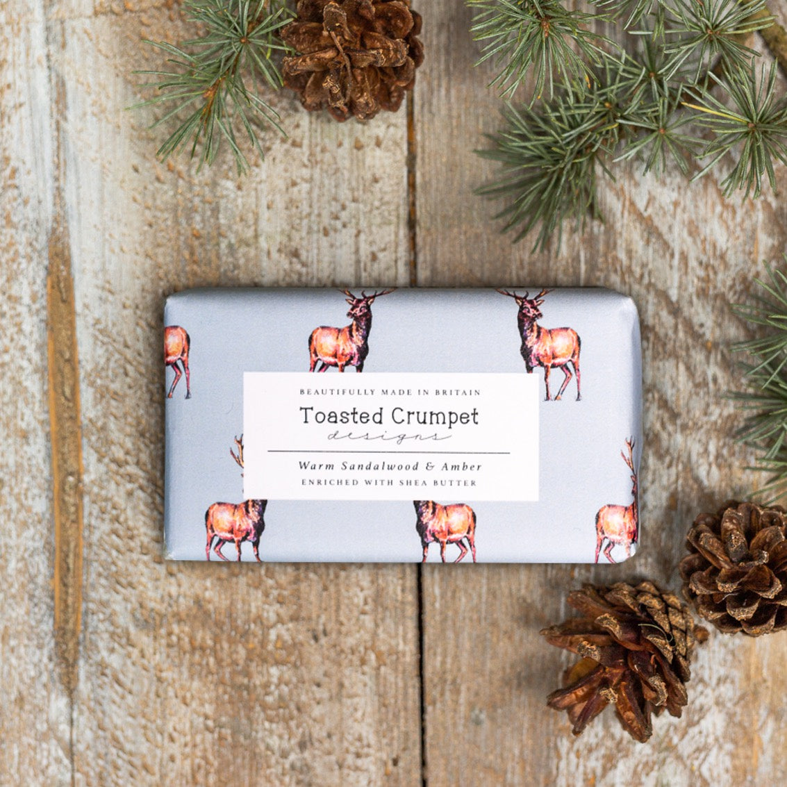 Warm Sandalwood & Amber Soap