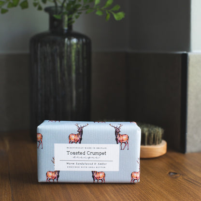Warm Sandalwood & Amber Soap