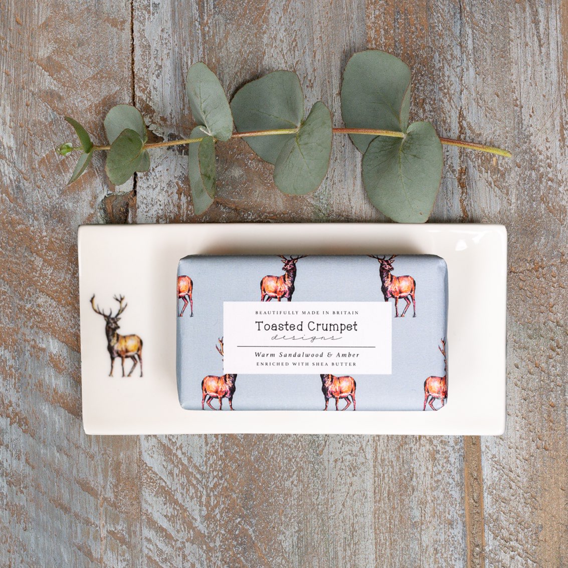 Warm Sandalwood & Amber Soap