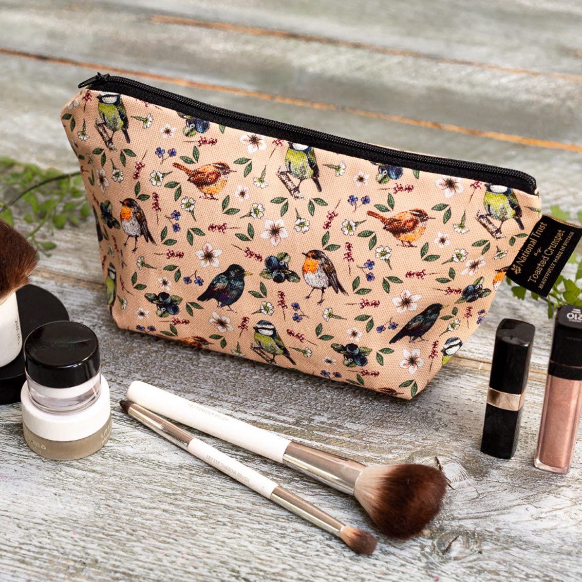 4-piece makeup brush & glitter travel pouch set | Five Below | let go &  have fun